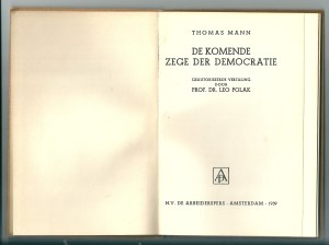 De komende zege der democratie0001